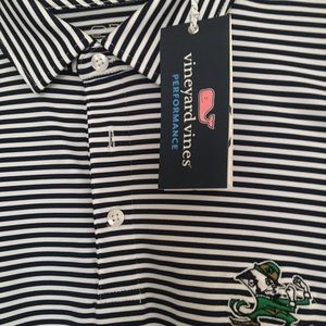 Vineyard vines Notre Dame L Polo brand new